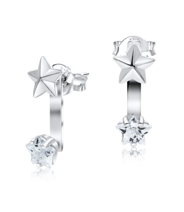 CZ Star Shaped Stud Earring STC-2146